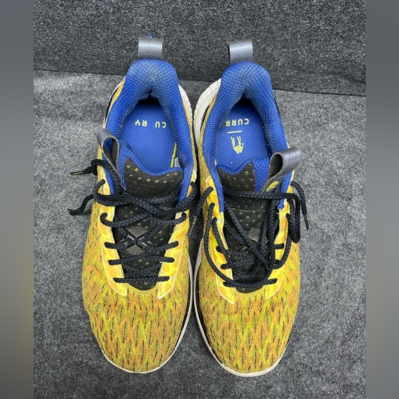 Under Armour Steph Curry 10 Yellow Bang 3026272-700 M-10.5 W-12 - Picture 2 of 11
